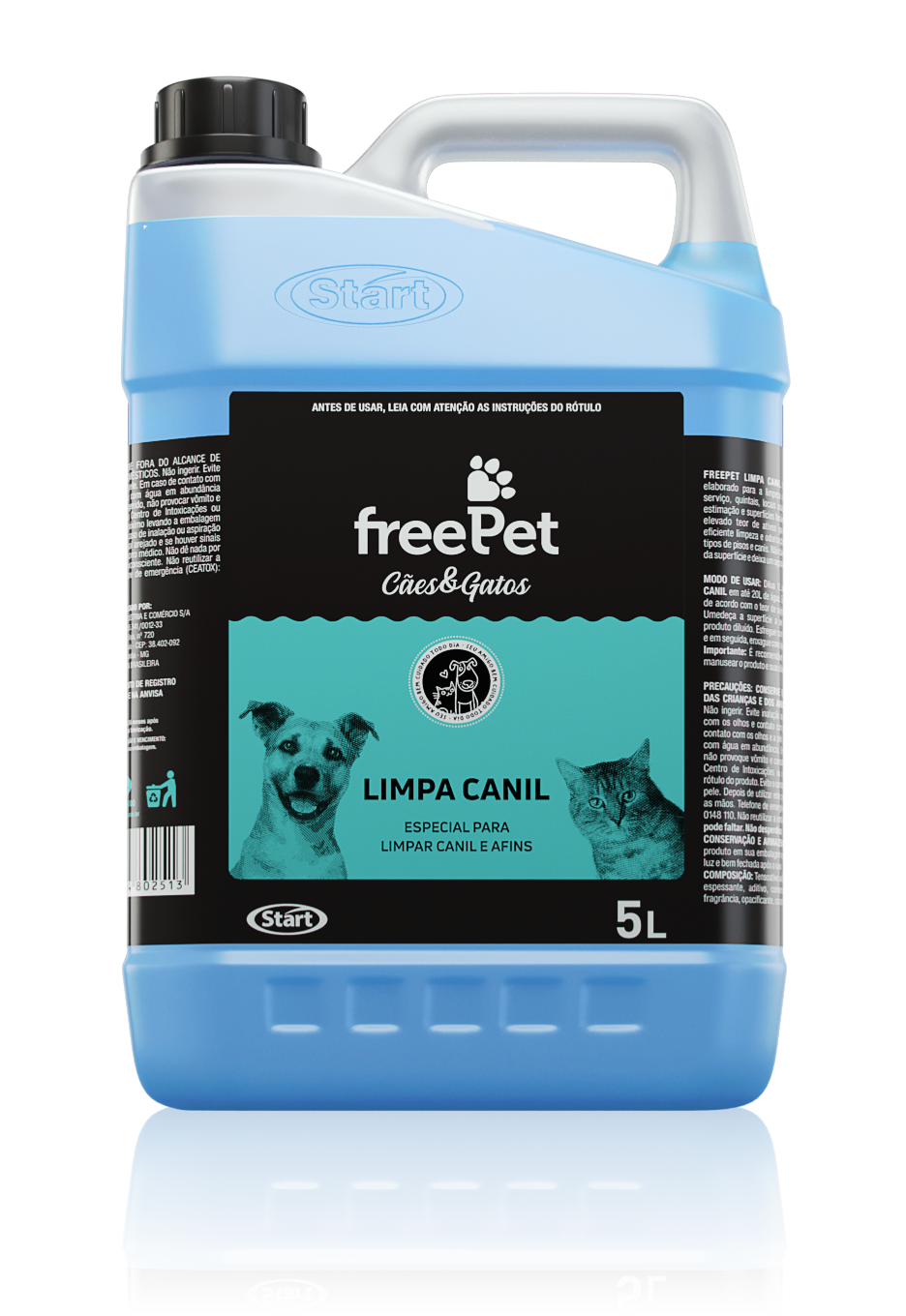 Imagem do produto Limpa Canil FreePet START 5L